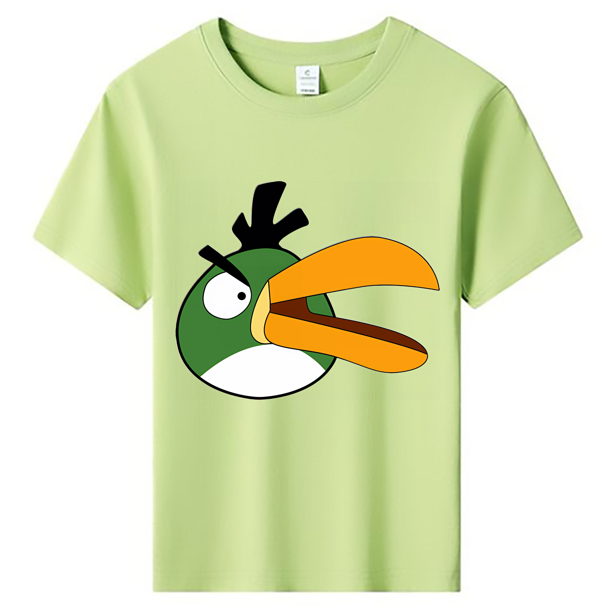 （画像用） Angry Birds アングリーバード 綿100％キッズTシャツ（フロントプリント）